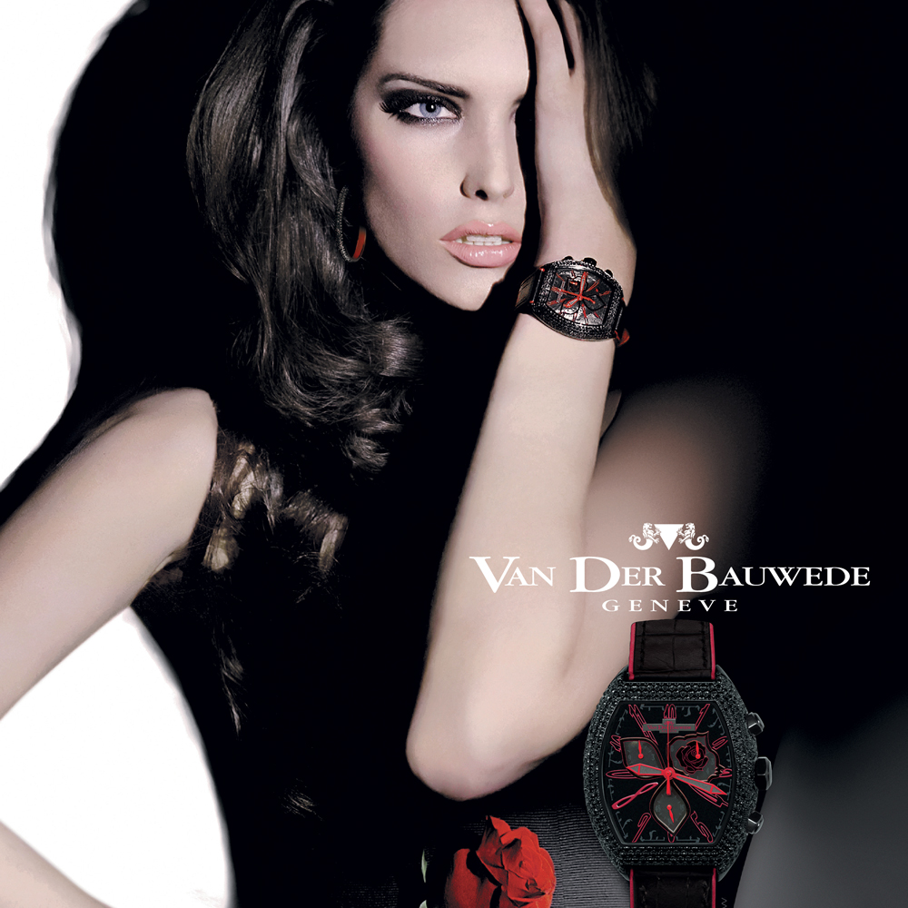 Black Shadow 12795 woman Watches Van der Bauwede N.3
