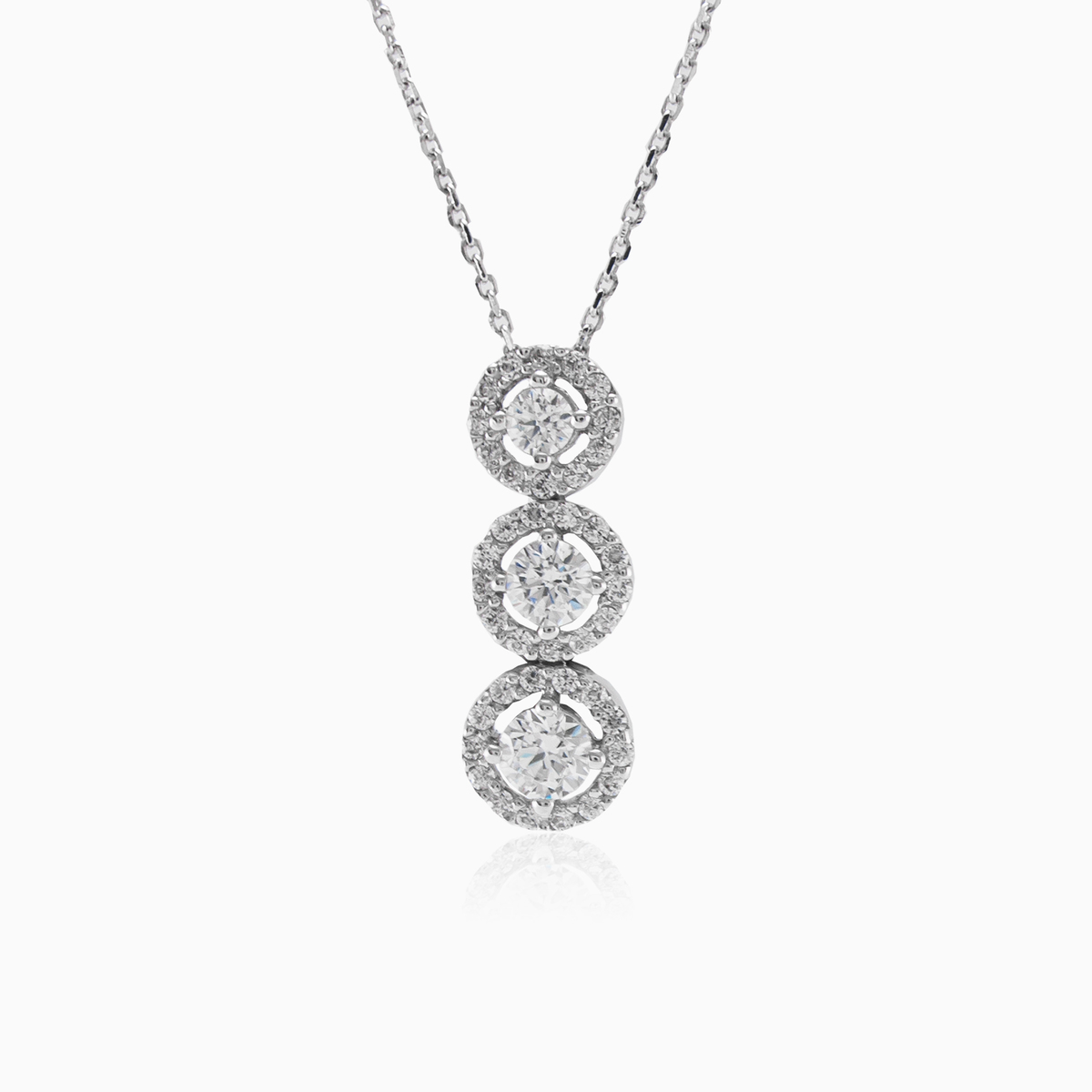 Náhrdelník s krystaly Halo dámské Náhrdelníky Royal N.1