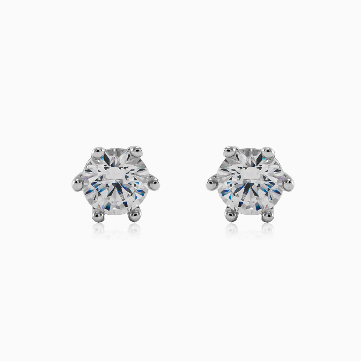White star diamond earrings unisex Earrings Brillantino N.1