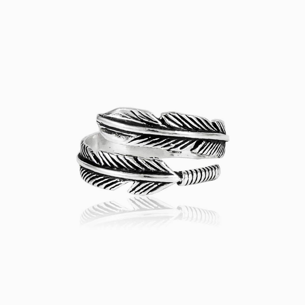 Bague à plumes unisex Bagues Simbólico N.1