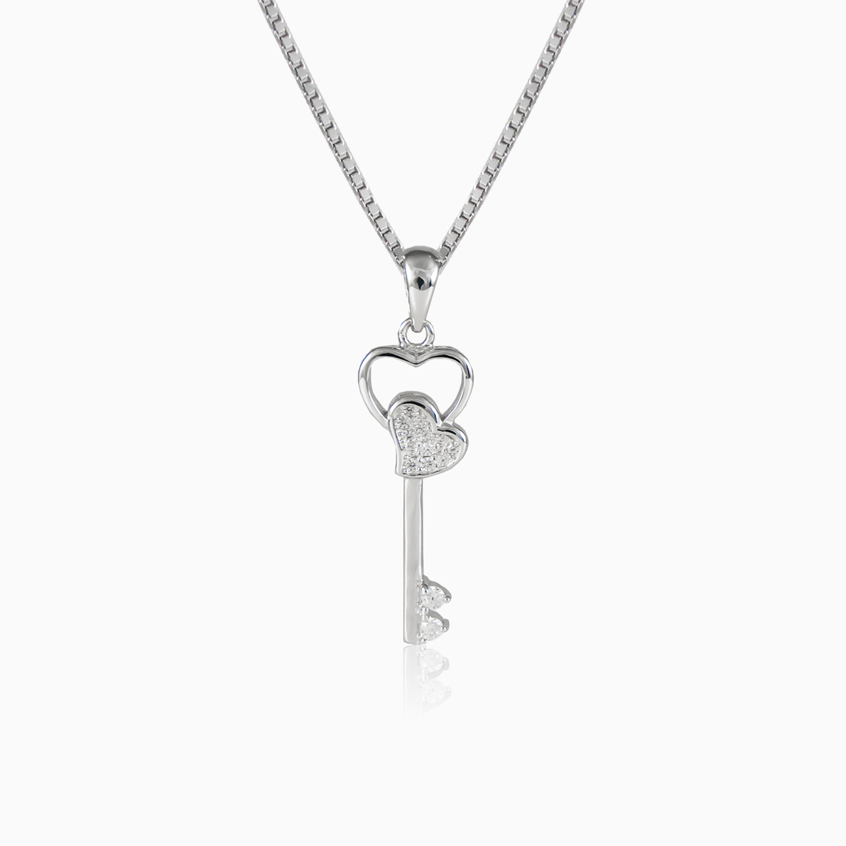 Herz Schlüssel Frauen Anhänger Lovely N.1