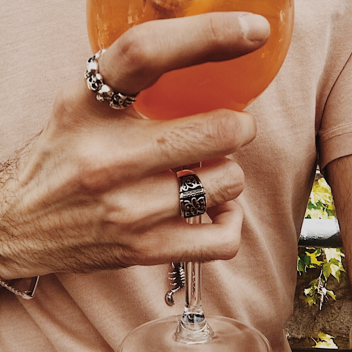 Anillo de baile de la calavera unisex Anillos Simbólico N.5