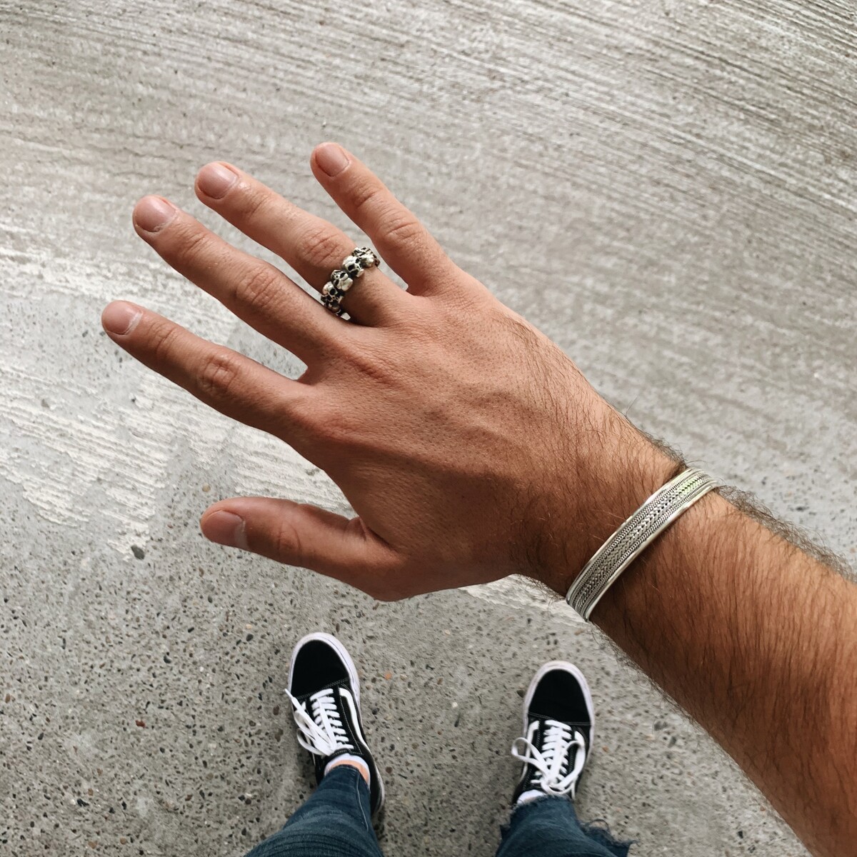 Anillo de baile de la calavera unisex Anillos Simbólico N.6