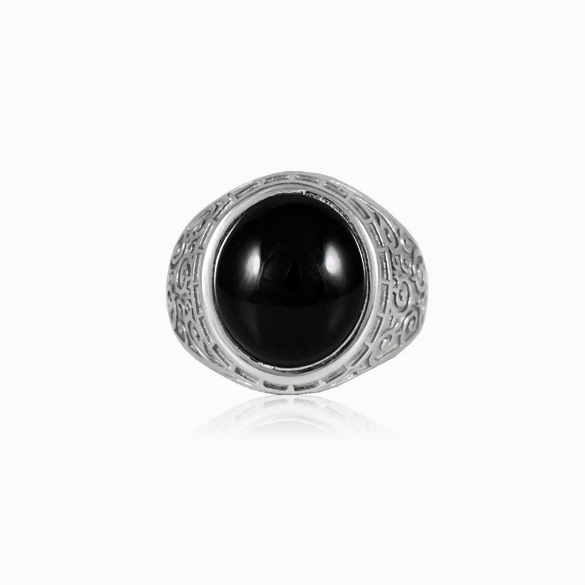 Orientalisches Onyx Auge unisex Ringe Palmyra N.1