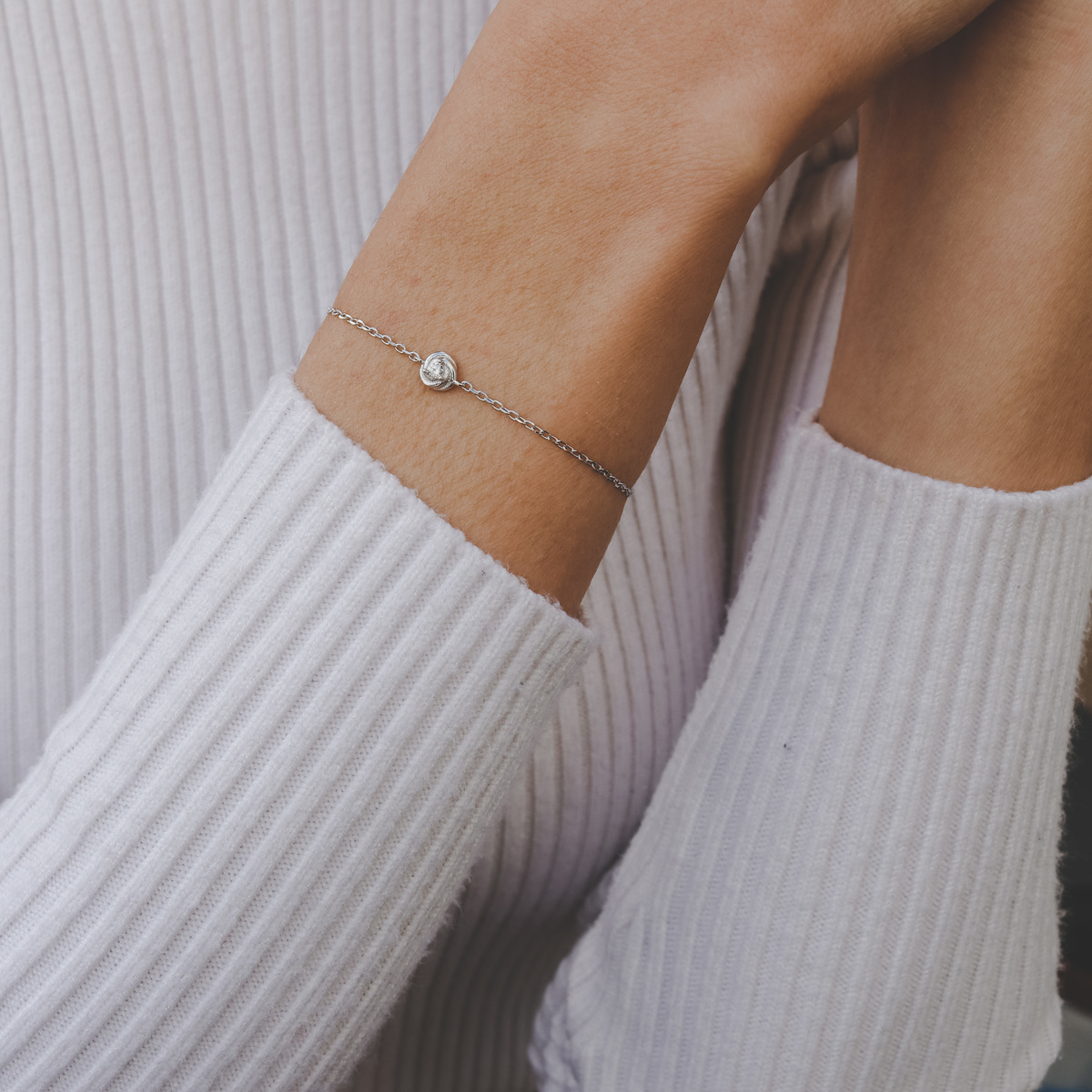 Armband aus Rosenkristall Frauen Armbänder Shine bright N.3