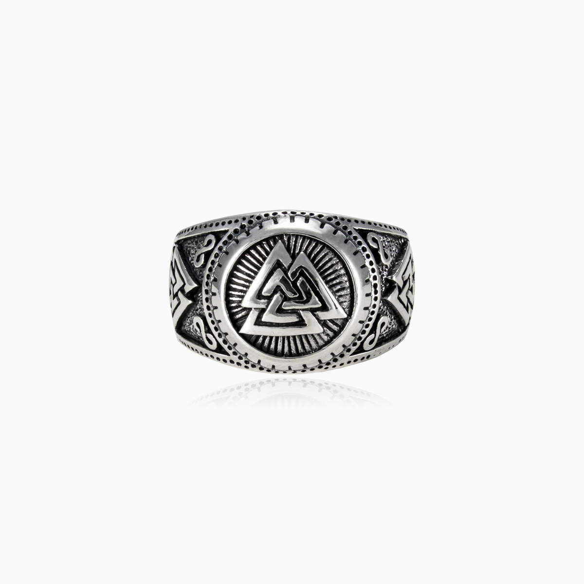 La bague de Valknut homme Bagues Simbólico N.1