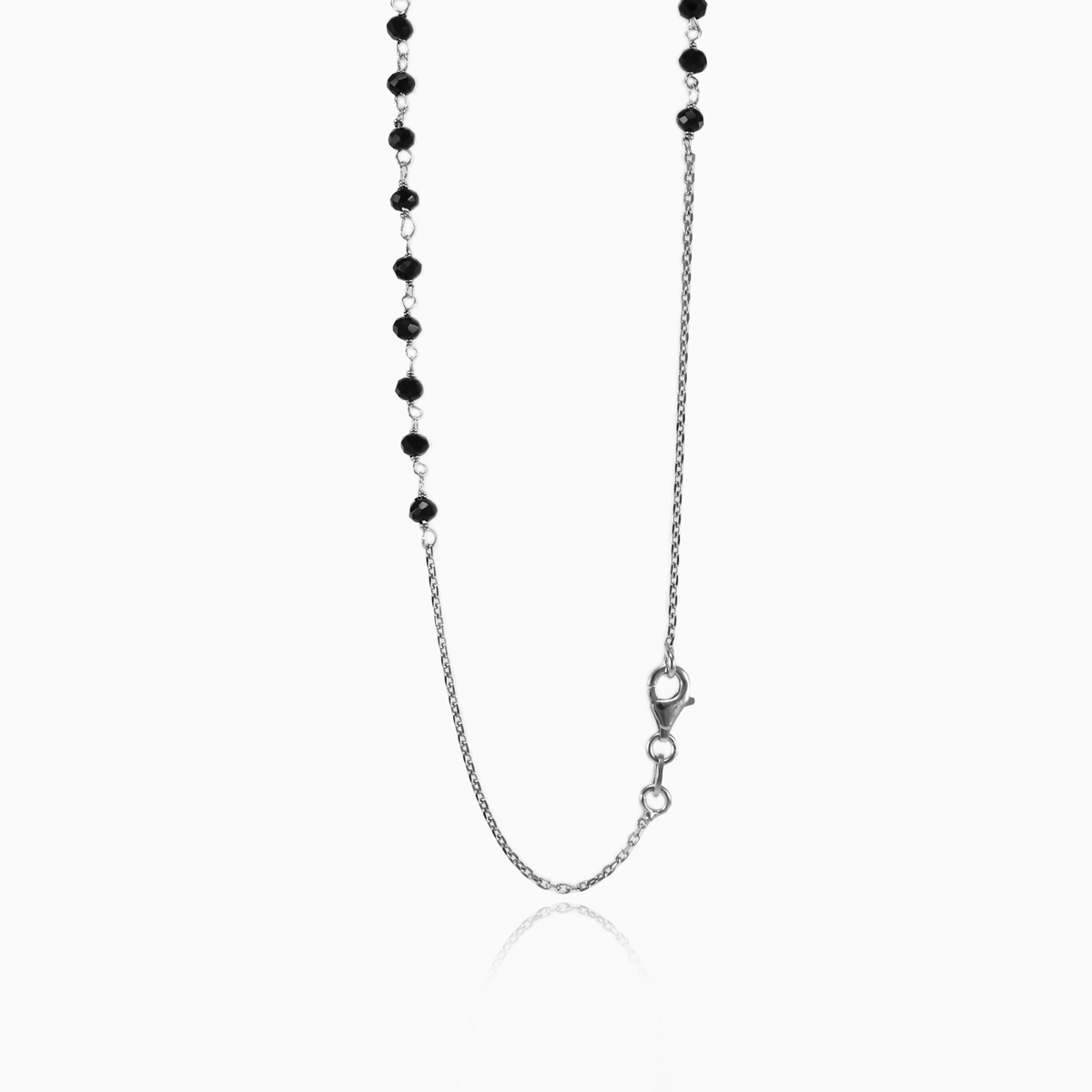 Onyx rosary necklace woman Necklaces Santa Croce N.2