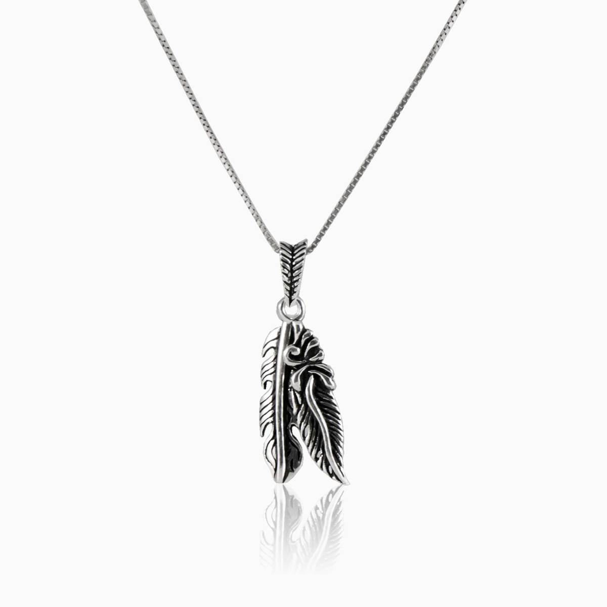 Plumas nativas hombre Colgantes Simbólico N.1