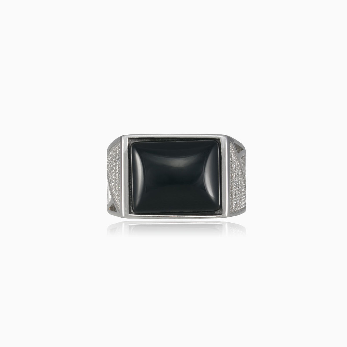 Anillo de esmalte pulido hombre Anillos Shine bright N.1