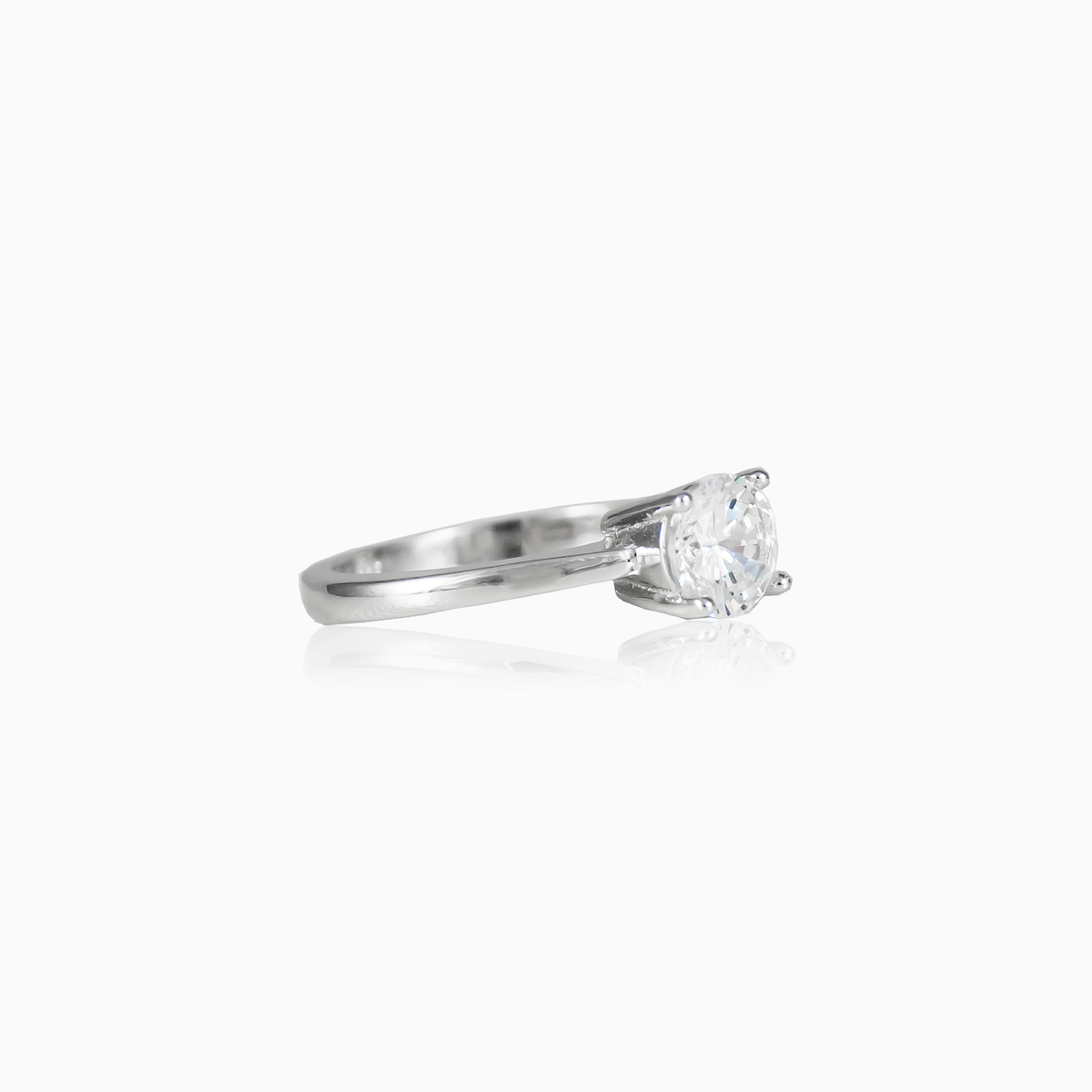 Solitario clásico mujer Anillos de compromiso Shine bright N.2