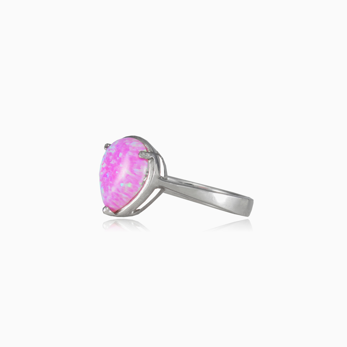 Pear rose opal ring woman Rings Colorino N.2