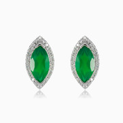 Marquise jade earrings woman Earrings Halo