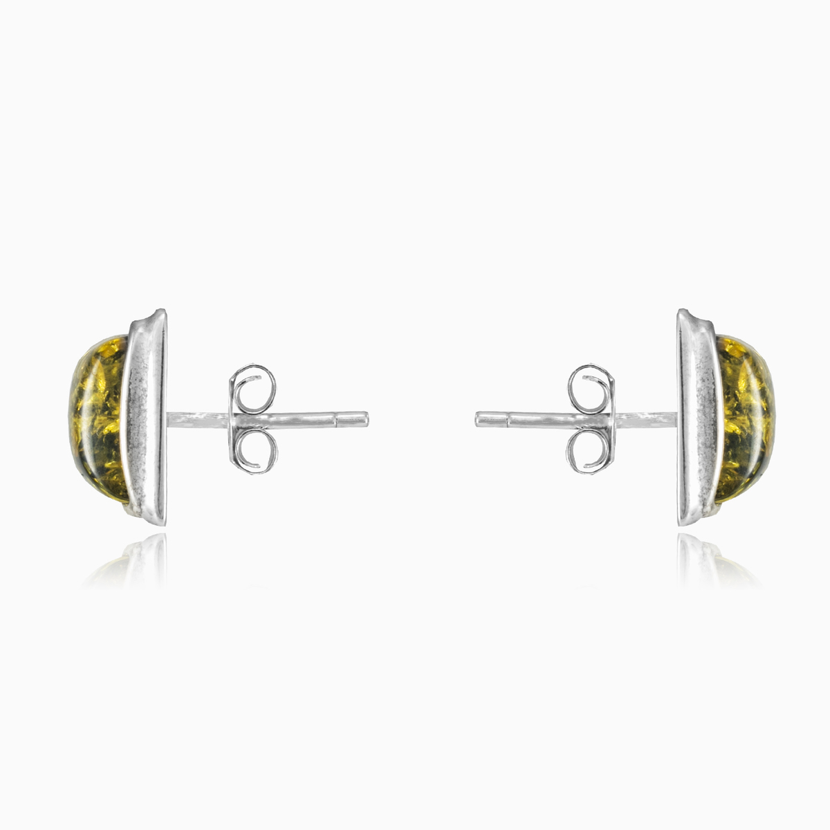 Square amber earrings woman Earrings Colorino N.2