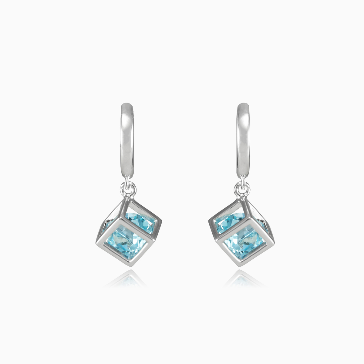 Boucles d'oreilles topaze en boîte femme Boucles d'oreilles Colorino N.1