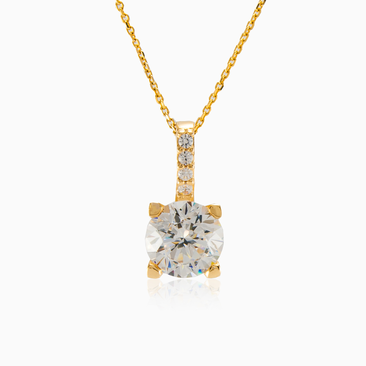 Colgante cepillado grande mujer Colgantes Lustrous N.1