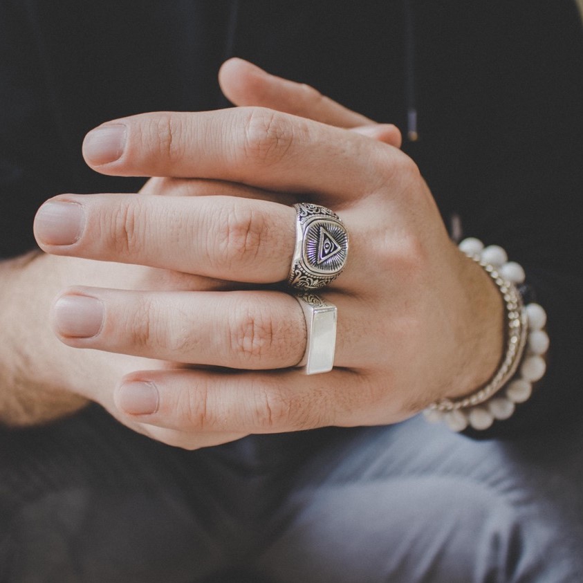 Auge der Vorsehung Ring Männer Ringe Simbólico N.3