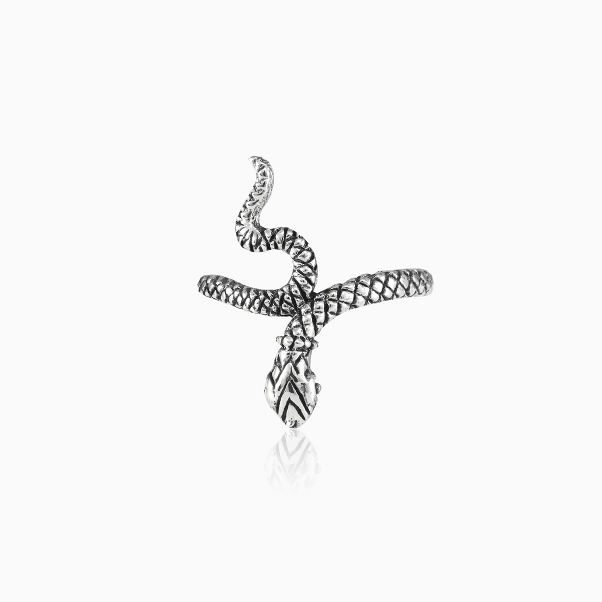 Серебряное кольцо Змея unisex Кольца Animale N.1