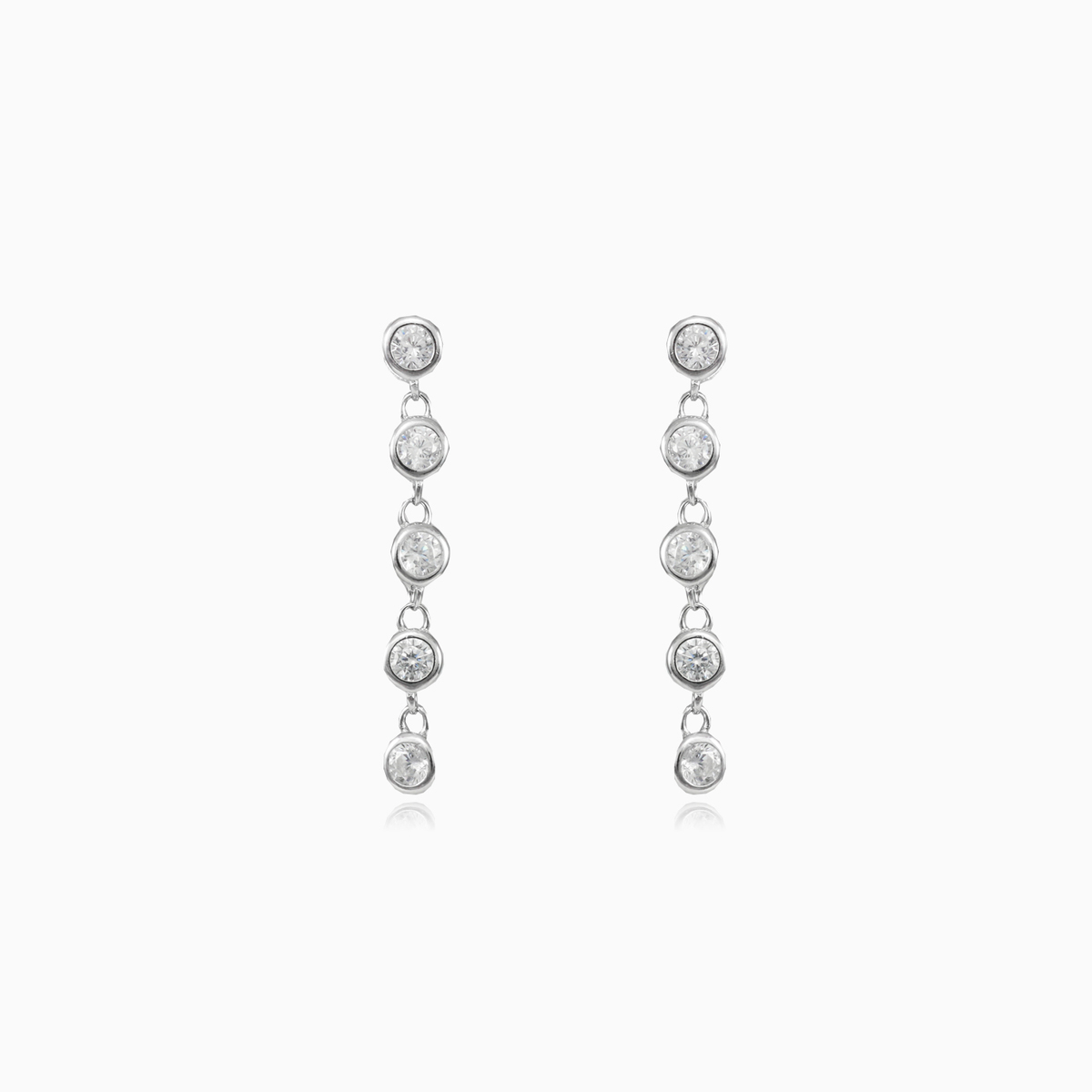 Boucles d'oreilles à long collerette	 femme Boucles d'oreilles Shine bright N.1