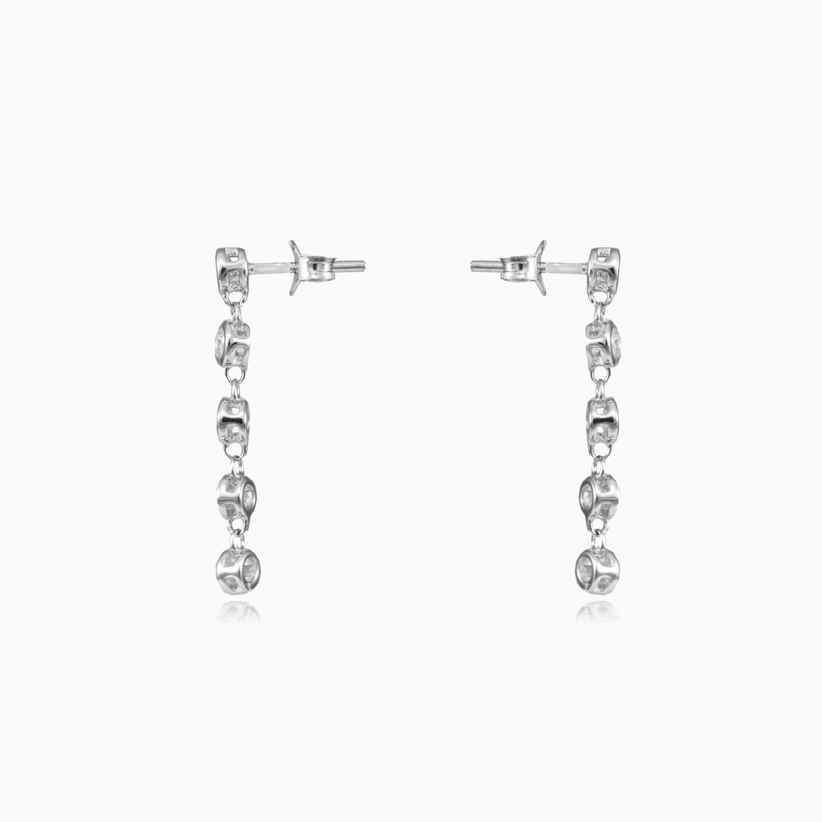 Boucles d'oreilles à long collerette	 femme Boucles d'oreilles Shine bright N.2
