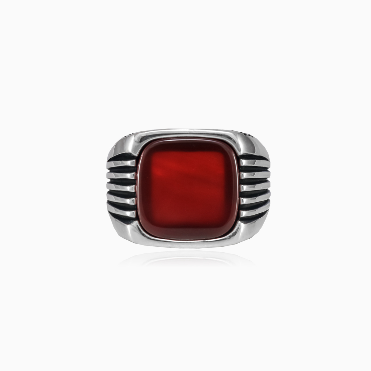 Anillo de ágata retro hombre Anillos Harmony N.1