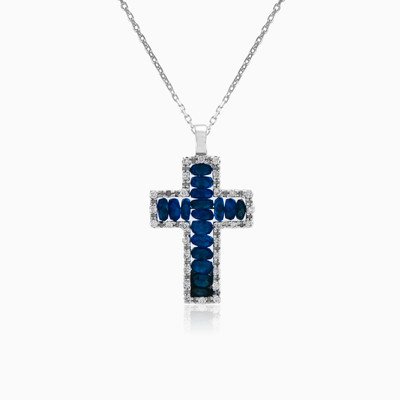 Zancan sapphire cross mujer Colgantes Zancan