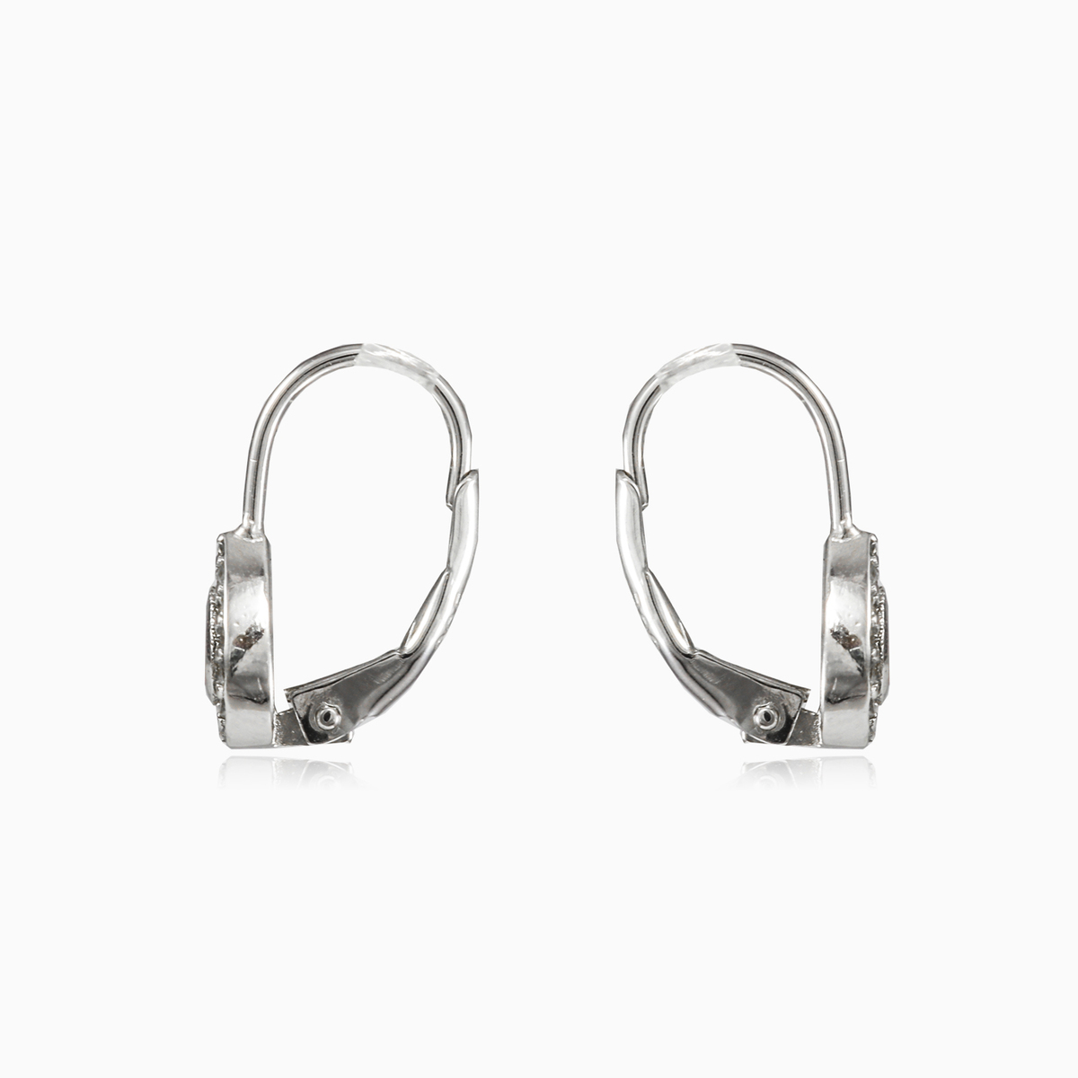 Pear pink quartz earrings woman Earrings Bambine N.2