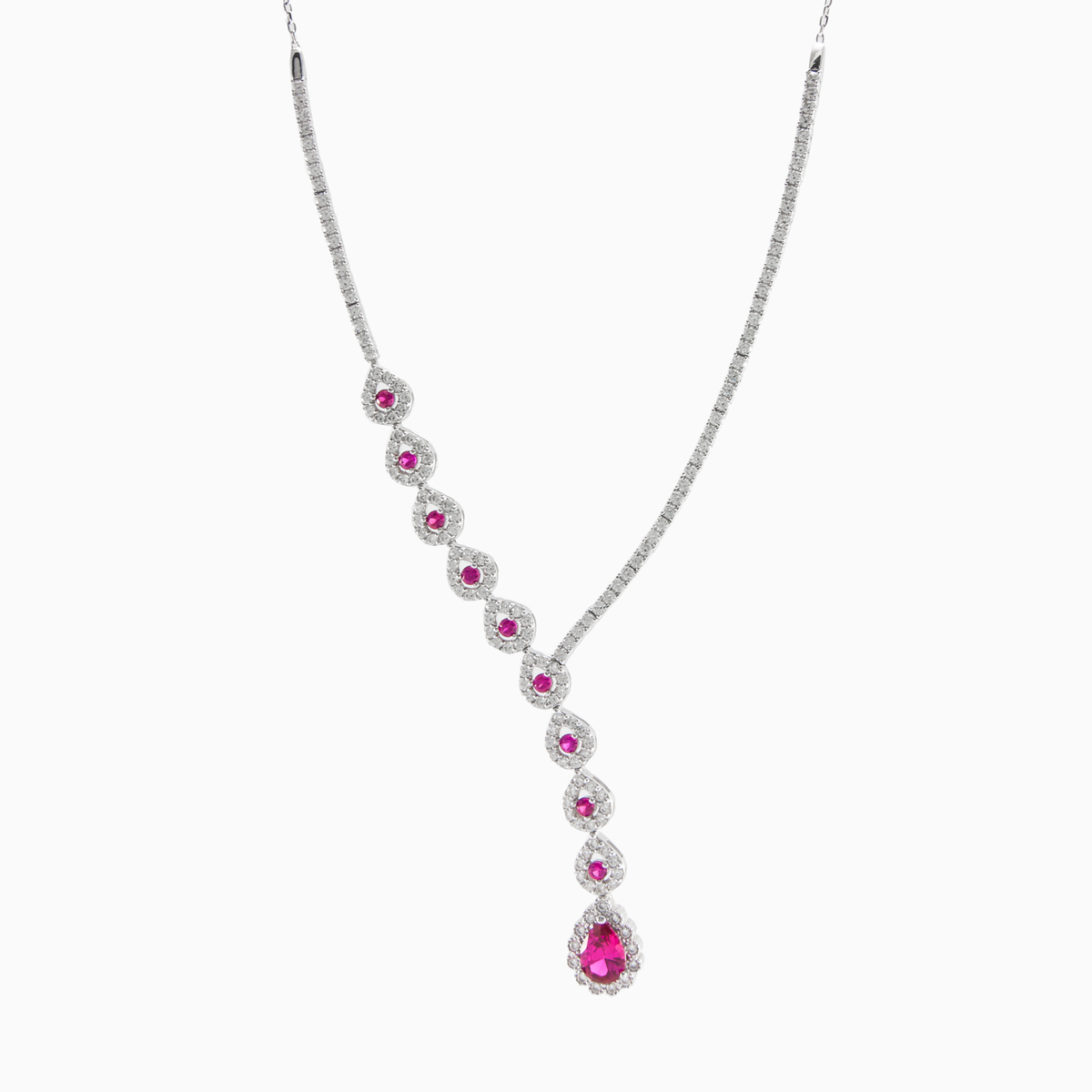 Farbige Stein Halskette Frauen Halsketten Royal N.1