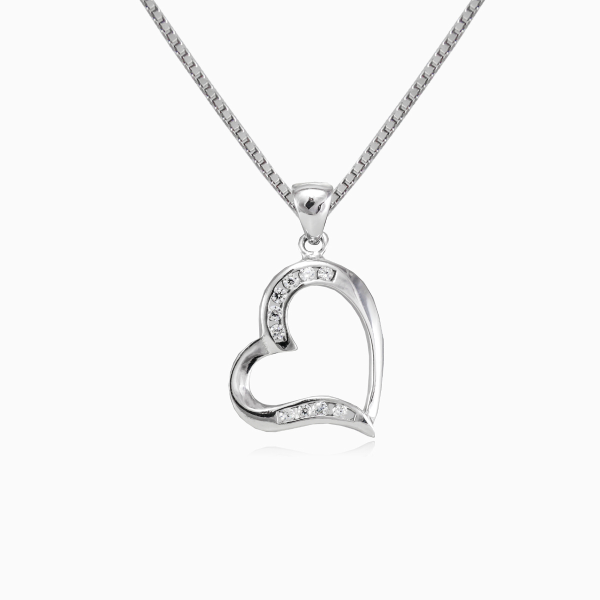 Pendentif coeur canal femme Pendentifs Lovely N.1
