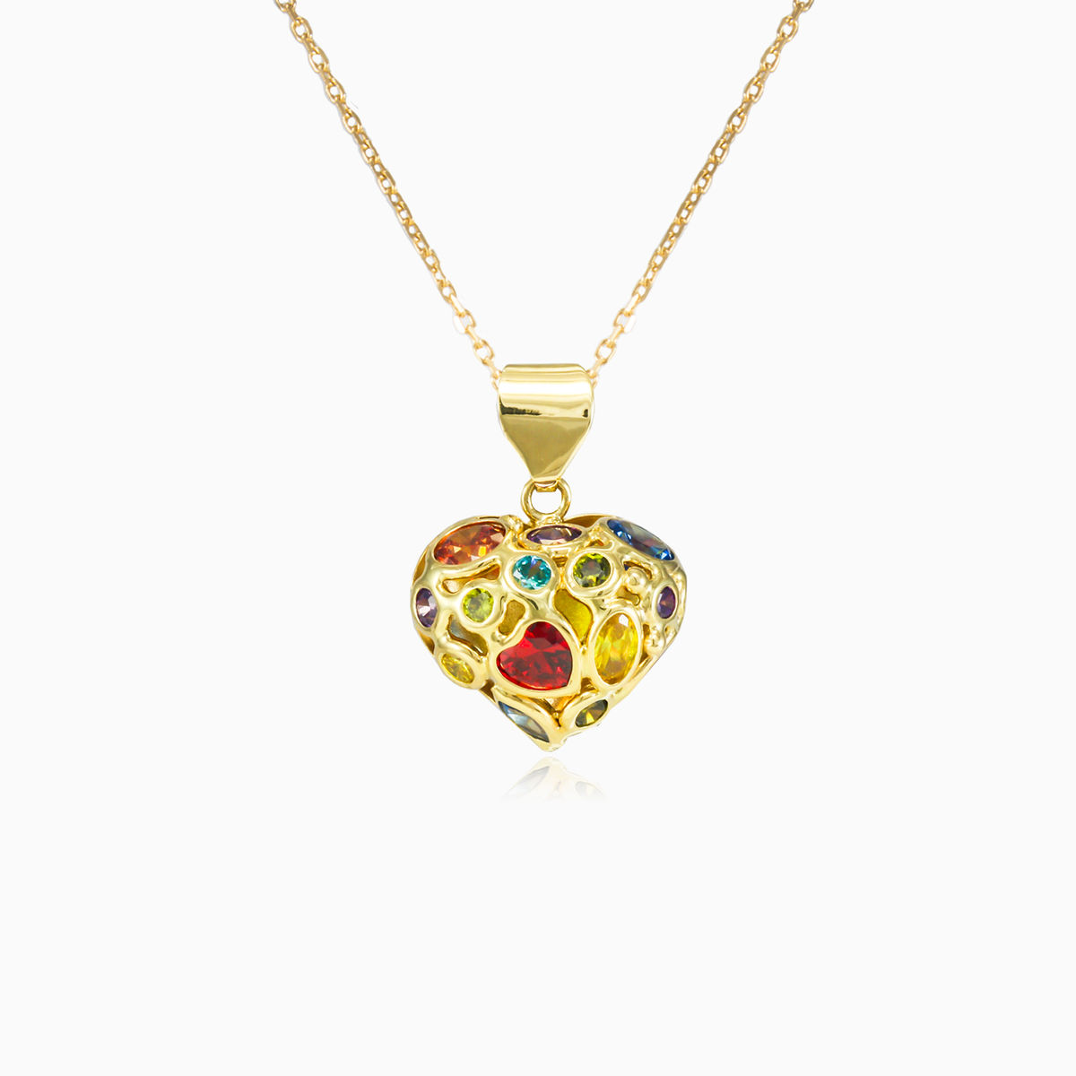 Mosaico heart pendant woman Pendants Mosaico N.1
