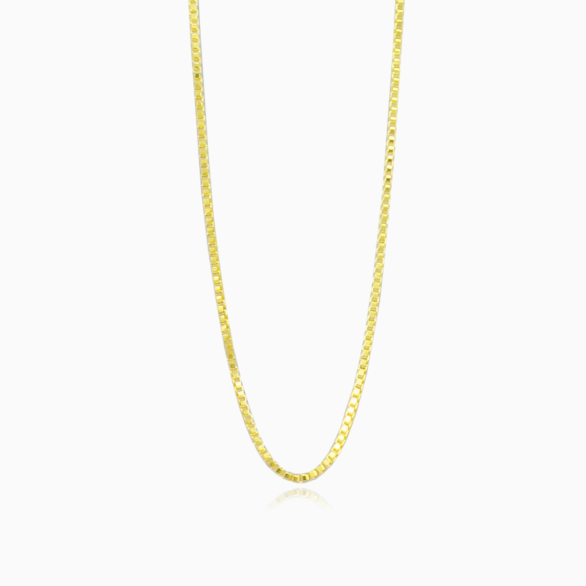 Chaîne de boîtes en or unisex Chaînes Harmony N.1