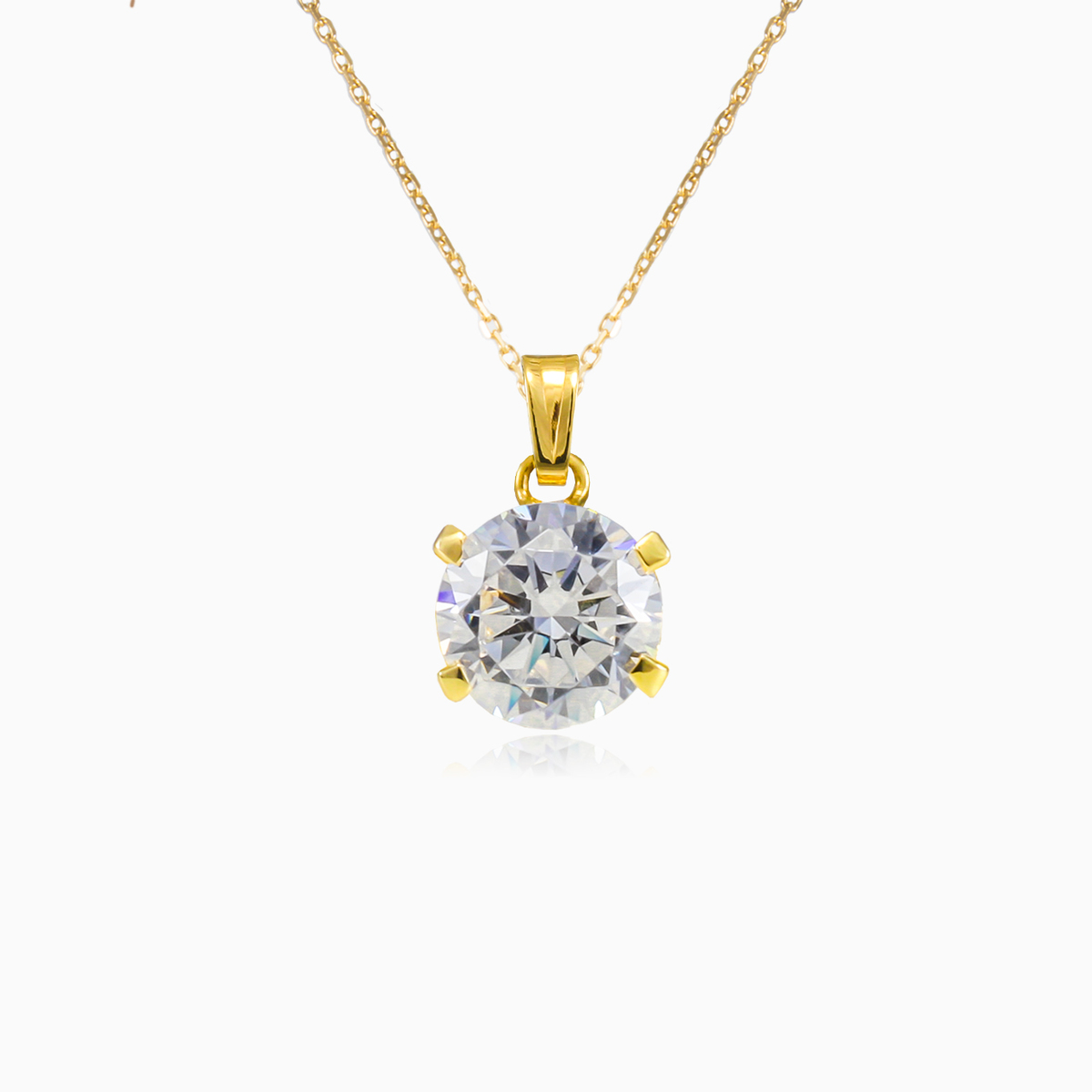 Zlatý přívěsek - čtyři krapny dámské Přívěsky Lustrous N.1