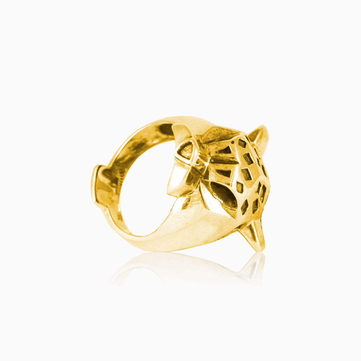 Prsten Herkules v pozlaceném stříbře. unisex Prsteny Animale N.4