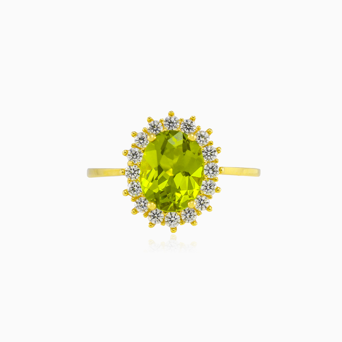 Královský zlatý prsten se zultanitem dámské Prsteny Royal N.1