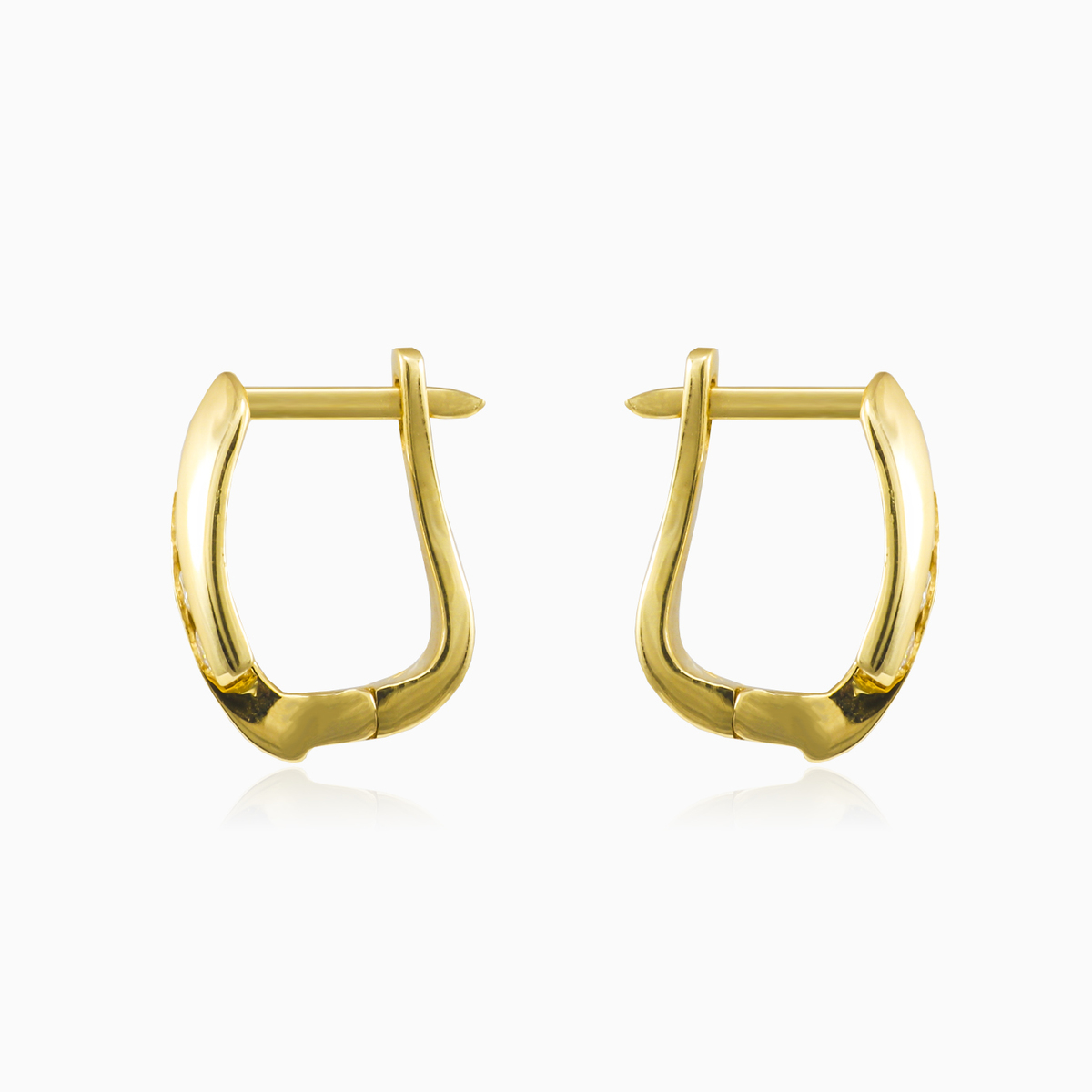 Channel-set diamond earrings woman Earrings Brillantino N.2