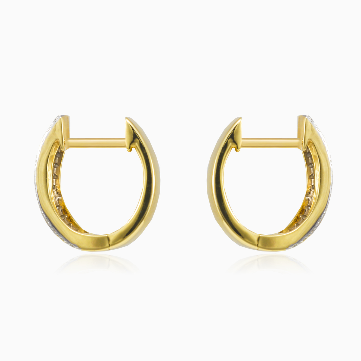 Hoop diamond earrings woman Earrings Brillantino N.2