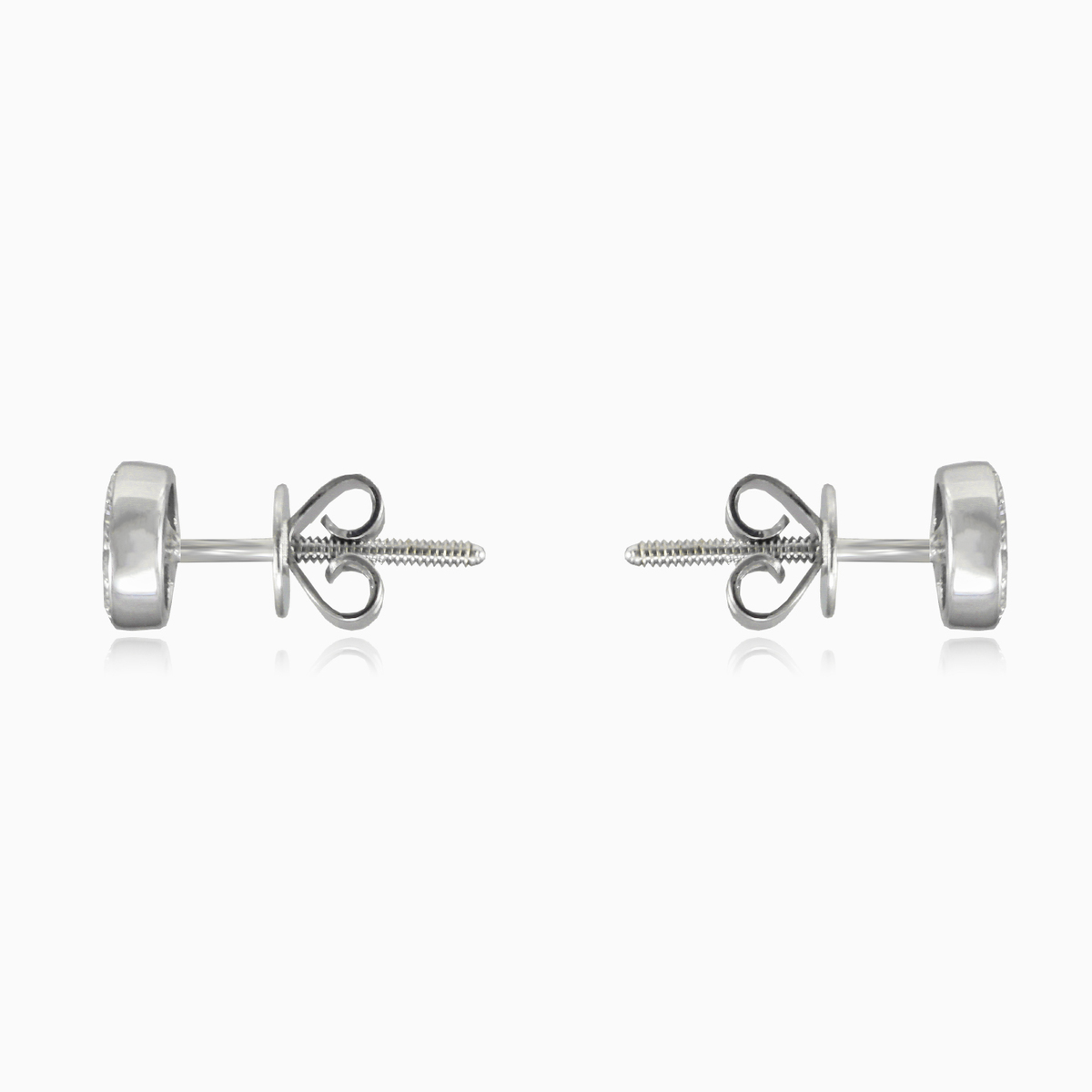 Halo-Diamant-Ohrstecker unisex Ohrringe Brillantino N.2