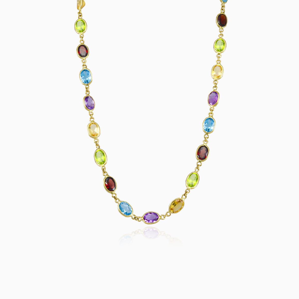 Collar Mosaico de oro mujer Collares Mosaico N.1