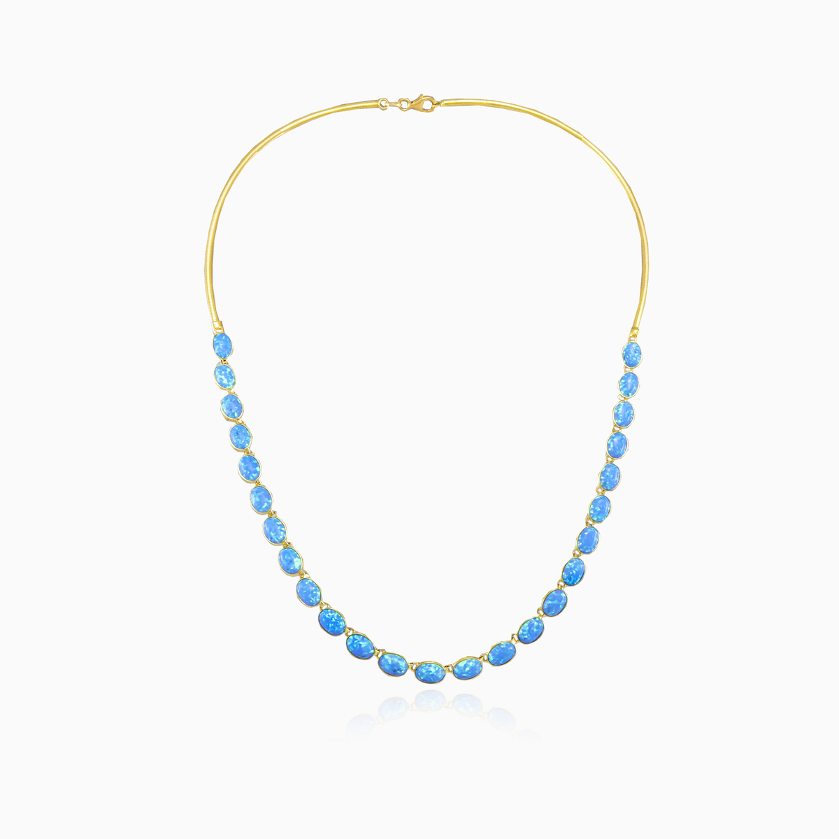 Opal gold necklace woman Necklaces Tinge N.1