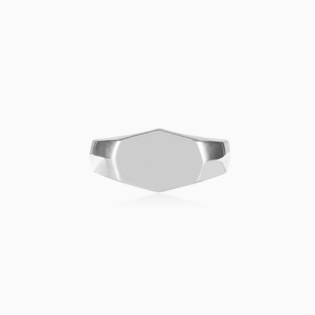 Plain silver ring Monte Cristo