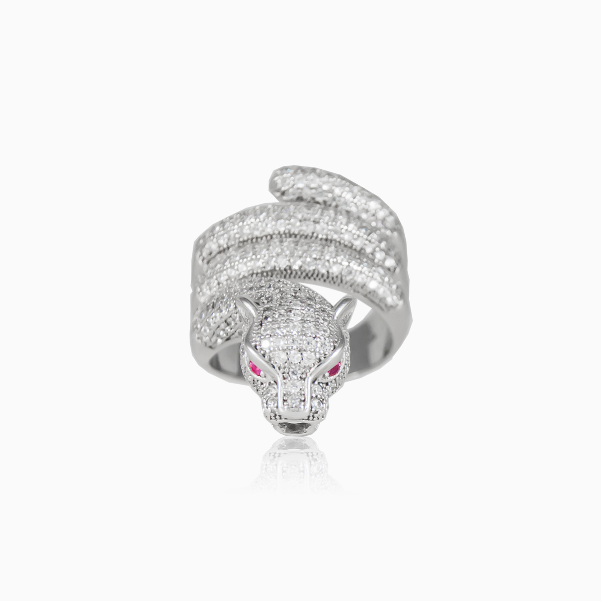 Spiral tiger woman Rings Animale N.1